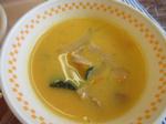 大豆とかぼちゃの豆乳スープ