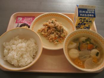 給食の写真