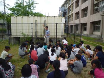 社会 水はどこから 4年生 三木市立三木小学校