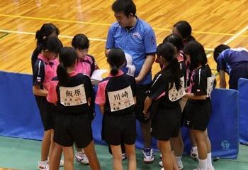 若人躍動 三木中 女子卓球部 北播中高生大会 8 4 三木市立三木中学校