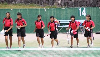 若人躍動 三木中 女子ソフトテニス部 吉川カップ大会 8 6 三木市立三木中学校