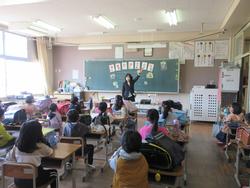 学級開きの様子