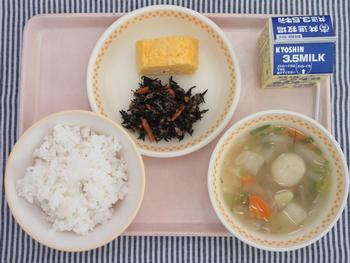 10月29日の給食