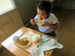 給食の様子
