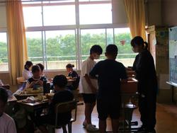 教室の様子