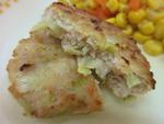 キャベツ入りつくねバーグ