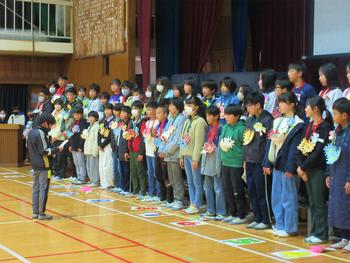 6年生を送る会