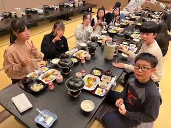 夕食