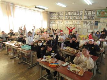 クリスマス給食