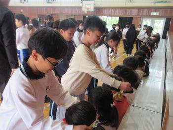 1年生を迎える会