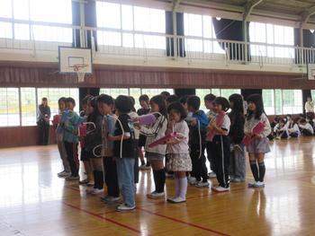 1年生を迎える会