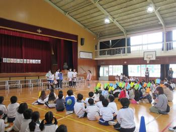 1年生を迎える会