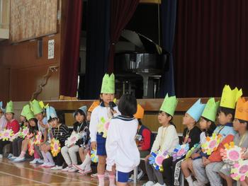 1年生を迎える会