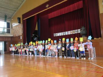 1年生を迎える会