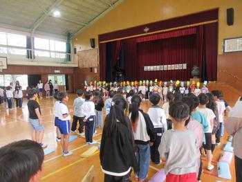 1年生を迎える会