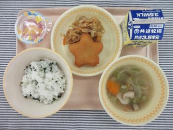 7月7日の給食