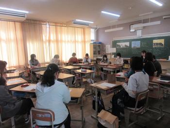 学級懇談会