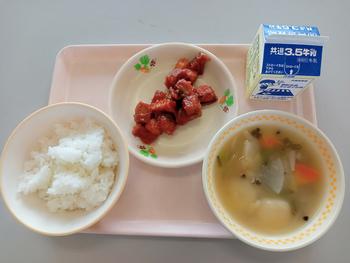 2月20日（月曜日）の給食