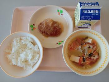 10月2日（月曜日）の給食