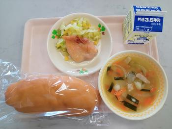 1月18日（木曜日）の給食