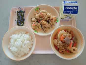 1月29日（月曜日）の給食