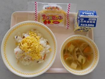 4月22日（火曜日）の給食