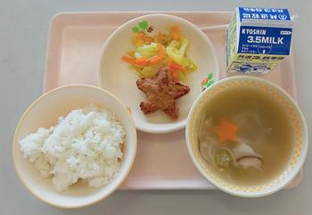 7月7日（月曜日）の給食