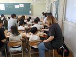 9月9日（火）1年給食試食会の様子
