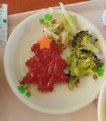 12.16ツリー型のハンバーグ4