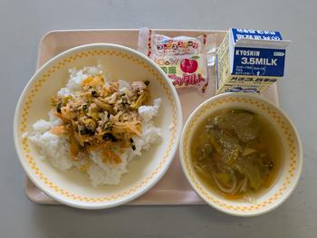 1月30日（金曜日）の給食