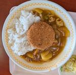 2月6日（金曜日）メンチカツカレーの写真