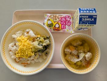 3月2日（月曜日）の給食