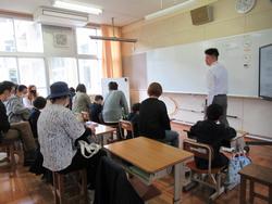 のぞみ学級参観の様子