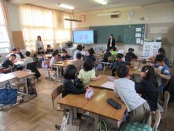 2年1組参観の様子