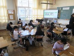 2年1組参観の様子