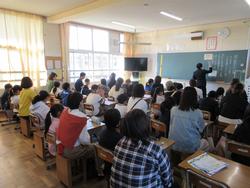 4年1組参観の様子