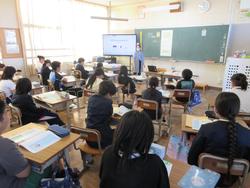 5年1組参観の様子