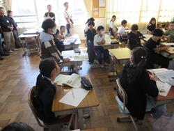 5年2組参観の様子