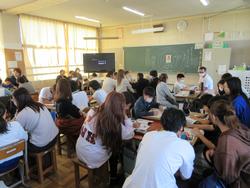 6年1組参観の様子