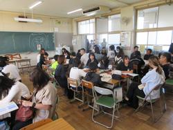 6年2組参観の様子