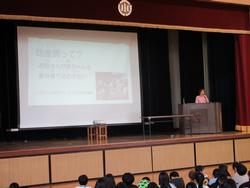 人権講演会の様子2