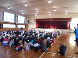 校外学習出発