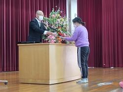 修了証授与