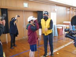 プロに勝利