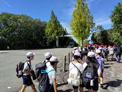 歩いてホースランドへ