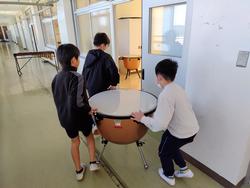 楽器片付けの様子