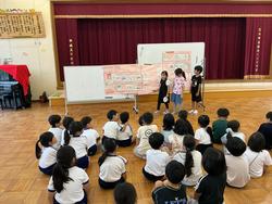 発表している様子