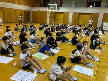 豊地小学校・口吉川小学校との交流会(1)