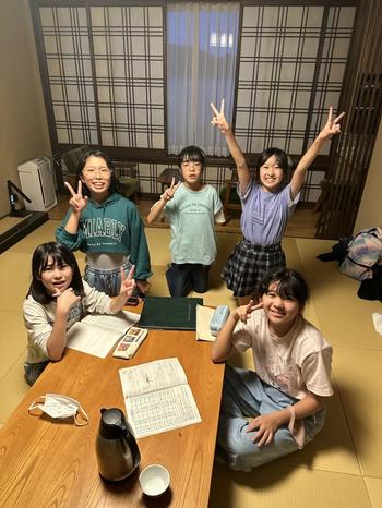 ホテルでの児童の様子(3)
