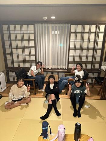 ホテルの児童の様子(4)